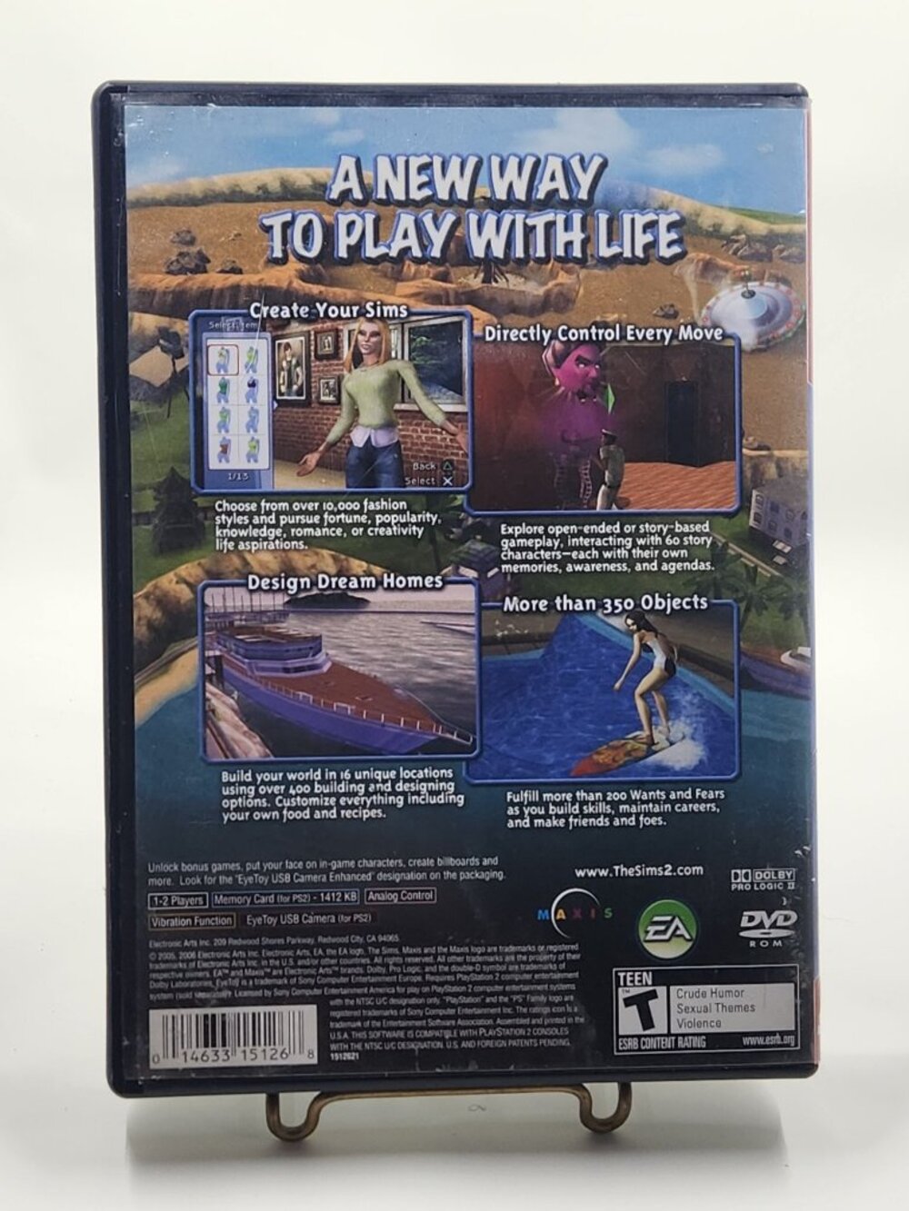 Greatest Hits The Sims 2 for PlayStation 2 - Picture 2 of 4